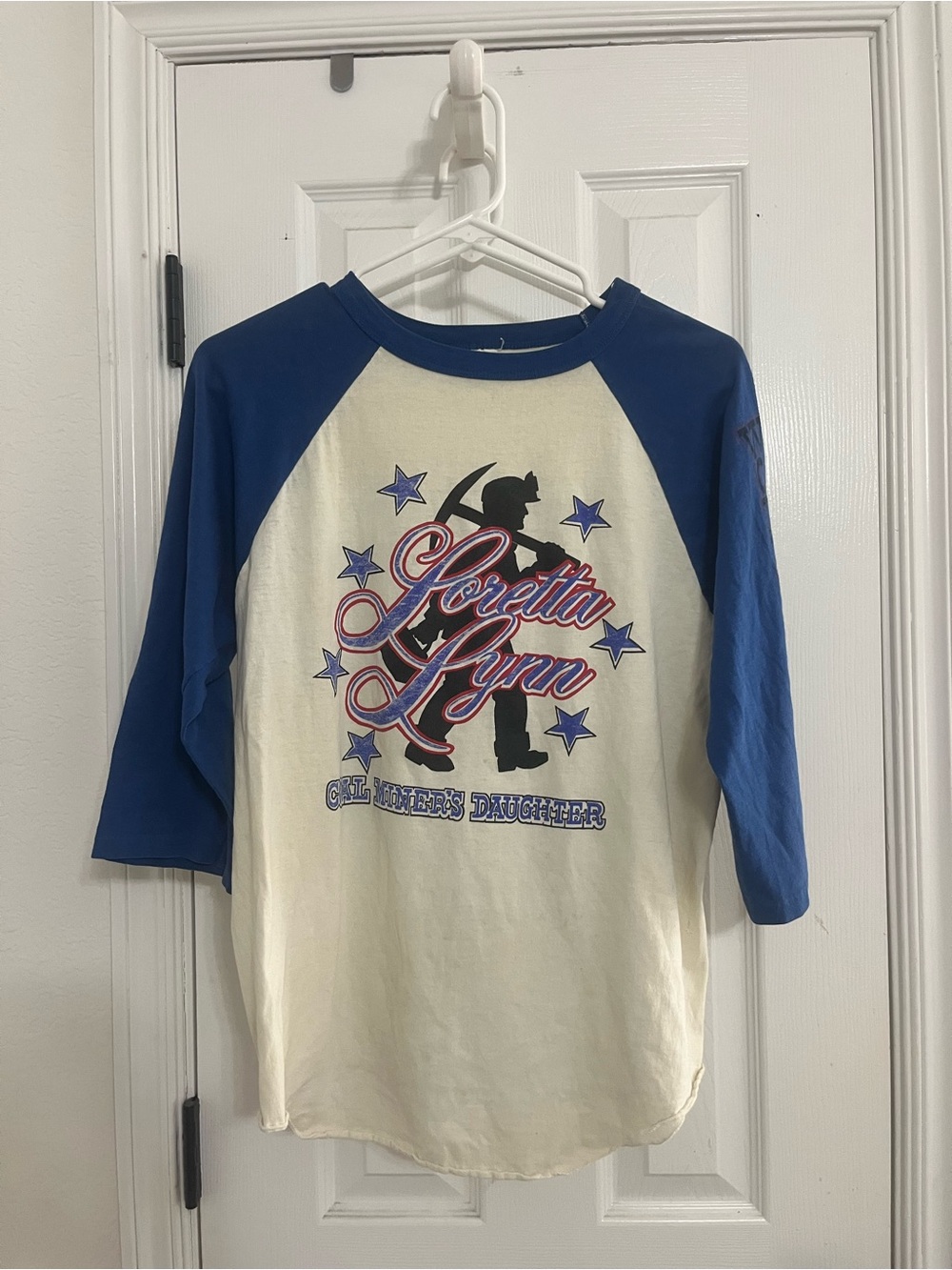 Loretta Lynn Coal Miner's Daughter Concert World Tour T Shirt  Vintage 1981